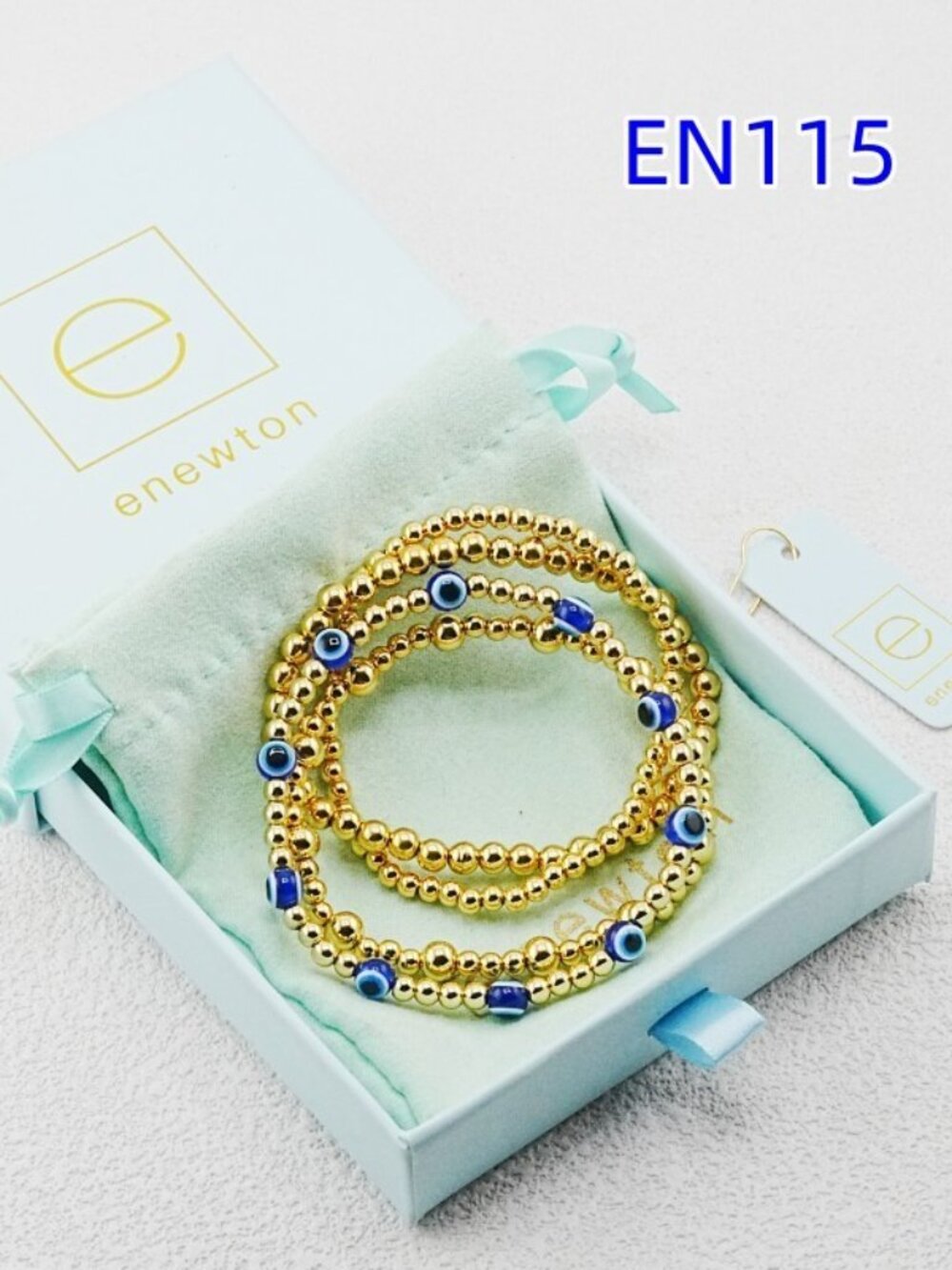 Enewton Blue Eyes Bracelet Set